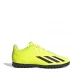 adidas X Crazyfast Club Childrens Astro Turf Football Boots Yellow/Blk/Wht
