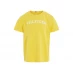 Tommy Hilfiger Monotype Short Sleeve T-Shirt Juniors Yellow ZGQ