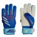 adidas Predator Match Fingersave Goalkeeper Gloves Junior Blue/White