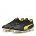 Мужские бутсы Puma King Ultimate Firm Ground Football Boots Blk/Wht/Yellow