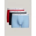 Мужские трусы Tommy Hilfiger 3 Pack Signature Boxer Shorts3P TRUNK Red/Blu/Blu 0XR