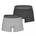 Мужские трусы Firetrap 2 Pack Boxer Shorts Grey / GreyMarl