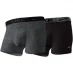Мужские трусы Nike 2 Pack Boxer Shorts Mens Grey/Blk M1P