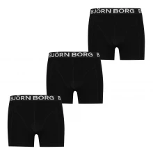 Детское нижнее белье Bjorn Borg Sammy 3 Pack Boxer Shorts