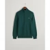 Мужской свитер Gant Casual Cotton Half-Zip Green 374