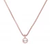 Ted Baker SININAA Crystal Pendant Necklace Rose Gold/Cryst