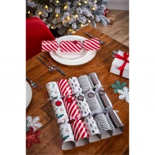 Studio Pack of 6 Confetti Christmas Crackers