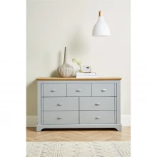 Homelife Tetbury Multi Drawer Chest of Drawers