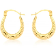 Be You 9ct Mini Patterned Hoops