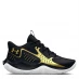Чоловічі кросівки Under Armour Jet 23 Basketball Shoes Mens Black/Gold