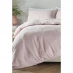 Homelife Milan Gauze Duvet Set Soft Pink