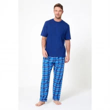 Мужская пижама Studio T-Shirt and Flannel Pants Pyjama Set