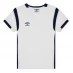 Детская футболка Umbro Spartan Short Sleeve Shirt Juniors White/Dark Navy