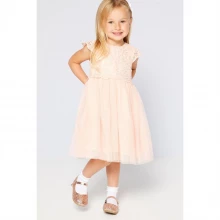 Детское платье Studio Flower Girl Glitter Mesh Dress Pink