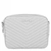 Jack Wills Quilted Camera Bag Grey