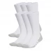 adidas Aeroready Crew 6 Pack Socks Junior White/Grey