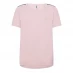 MOSCHINO Taping T Shirt Pink 0227