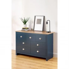 Homelife Lancaster 7 Drawer Chest of Drawers