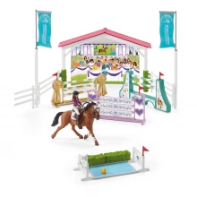 Дитяча іграшка Schleich Horse Club Friendship Horse Tournament Toy Playset