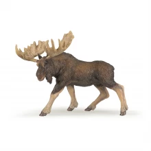 PAPO Wild Animal Kingdom Moose Toy Figure
