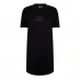Женское платье Umbro Diamond Taped Oversized T-Shirt Dress Womens Black / Black