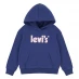 Детская толстовка Levis Logo Over The Head Hoodie Juniors Twilight Blue