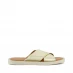 Взуття для басейну Dune London Licorice Slide Sandals Gold-787