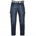 Мужские джинсы Airwalk Belted Cargo Jeans Mens Mid Wash