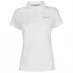 Женская футболка LA Gear Pique Polo Shirt Ladies White