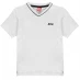 Детская футболка Slazenger V Neck T Shirt Junior Boys White