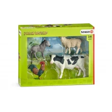 Schleich Farm World Starter Toy Figures Set