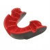 Opro Silver Mouthguard Black/Red
