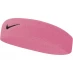 Женская повязка на голову Nike Swoosh Headband Pink/Grey
