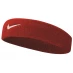 Женская повязка на голову Nike Swoosh Headband Red/White