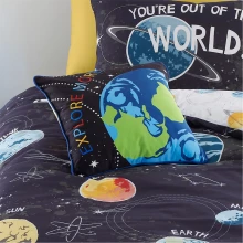 Bedlam Outer Space Velvet Filled Kids Cushion