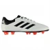 Мужские бутсы adidas Goletto VIII Firm Ground Football Boots White/Solar Red