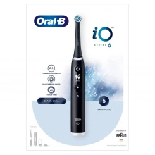 Женская шапка Oral B Oral B IO6 Black Lava Rechargeable Toothbrush