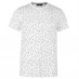 Мужская футболка с коротким рукавом Lacoste T Shirt White 001