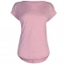 Жіноча футболка USA Pro Short Sleeve Sports T-Shirt Womens Raspberry