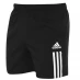 Мужские шорты adidas Mens 3-Stripes Badge Swim Shorts Black/White