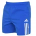 Мужские шорты adidas Mens 3-Stripes Badge Swim Shorts Blue/White