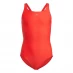 Купальник для девочки adidas Three Stripe Swimsuit Junior Girls Vivid red/Wht