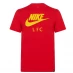 Мужская футболка с коротким рукавом Nike Liverpool T Shirt Mens RushRed/Yellow