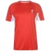 Мужская футболка с коротким рукавом Source Lab Liverpool Poly T Shirt Mens Red