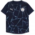 Мужская футболка с длинным рукавом Puma Manchester City Pre Match Shirt 2020 2021 Navy/Blue