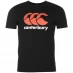 Мужская футболка с коротким рукавом Canterbury Large Logo T Shirt Mens Black/Red/White
