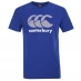 Мужская футболка с коротким рукавом Canterbury Large Logo T Shirt Mens Royal