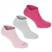 Женские носки Puma 3 Pack Trainer Socks Ladies