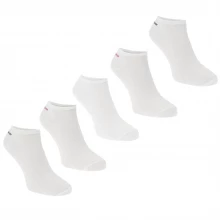 Женские носки Slazenger Trainer Socks 5 Pack Ladies