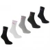 Женские носки Slazenger 5 Pack Crew Socks Ladies Bright Asst